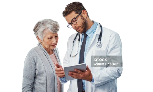 Portrait du docteur pour la section à propos